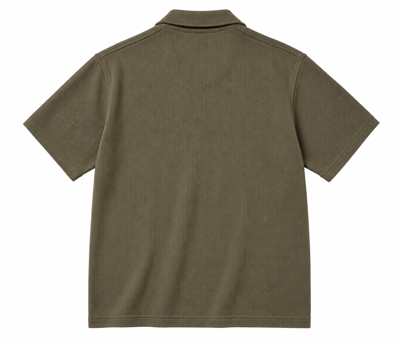 OLIVE CUBAN BUTTON DOWN