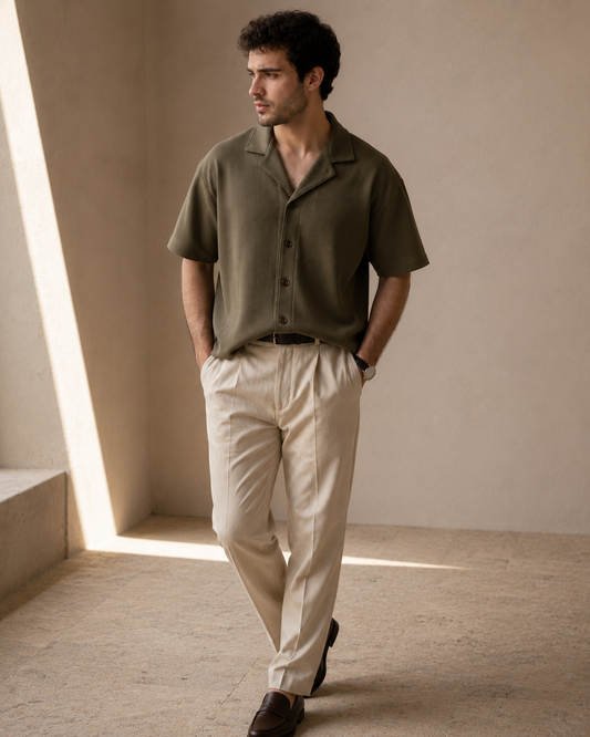 CUBAN BUTTON DOWN SHIRT